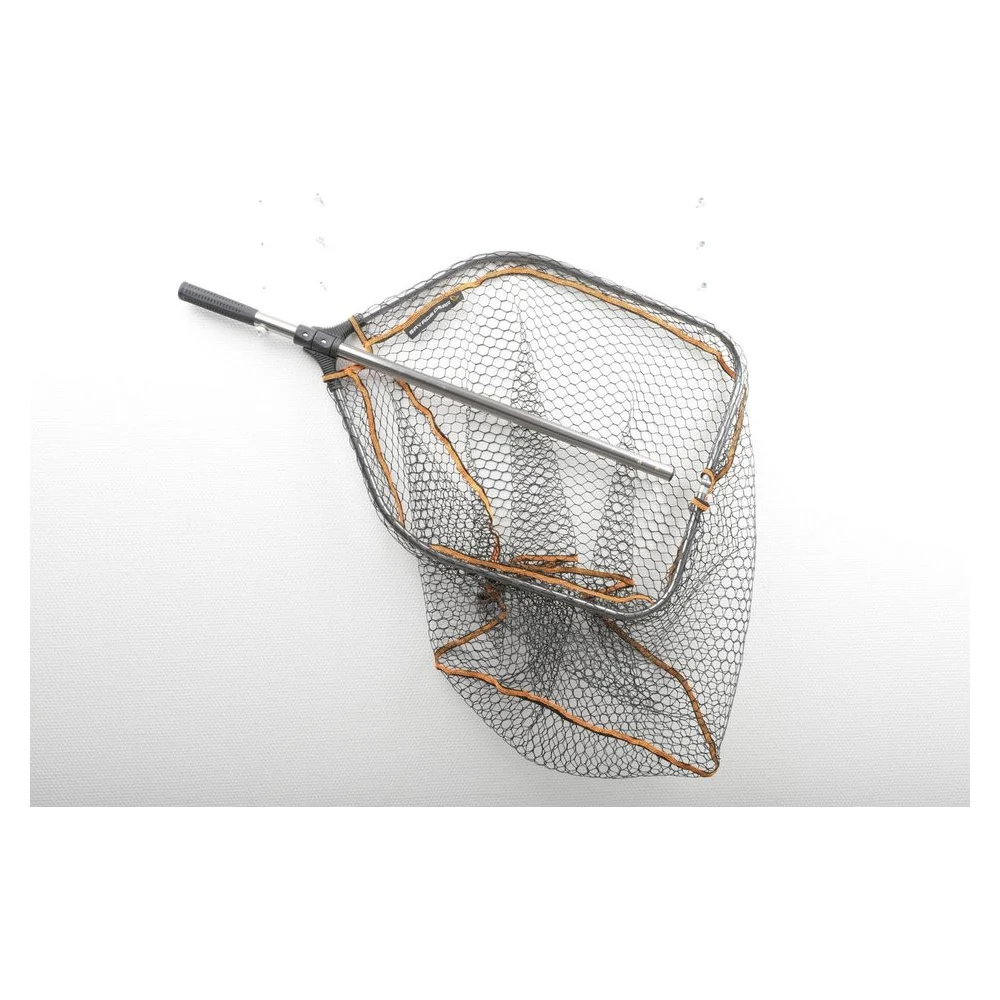 Savage Gear Pro Folding Rubber Large Mesh Landing Net L (Unterfangkescher)